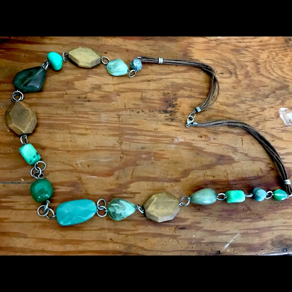 Mixed stones necklace
